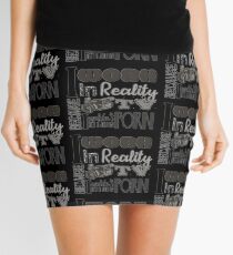 I Work In Reality TV Because I Couldn't Get a Job in Porn Mini Skirt