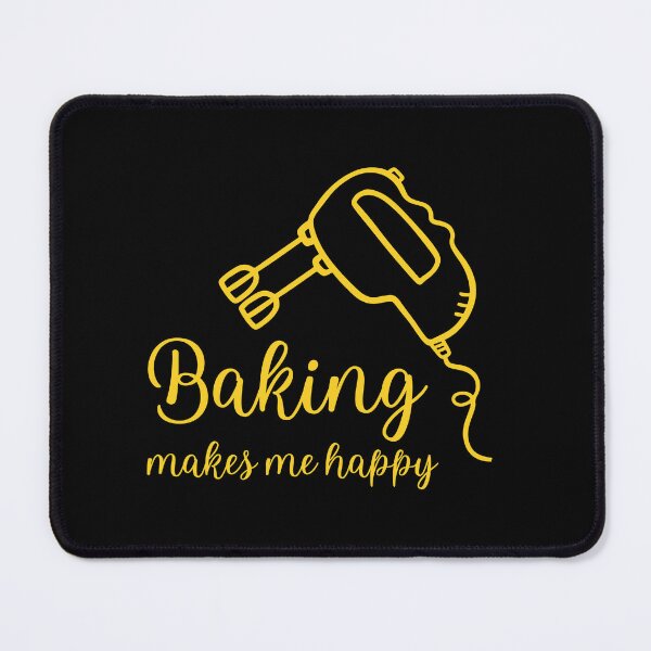 Item preview, Baking makes me happy love baking designed and sold by EMMonovi.