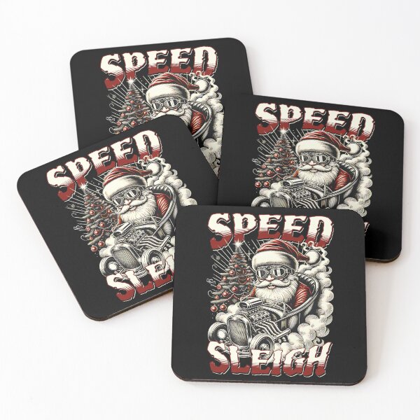 Item preview, Santa Speed Sleigh Hotrod designed and sold by SublimeUnltd.