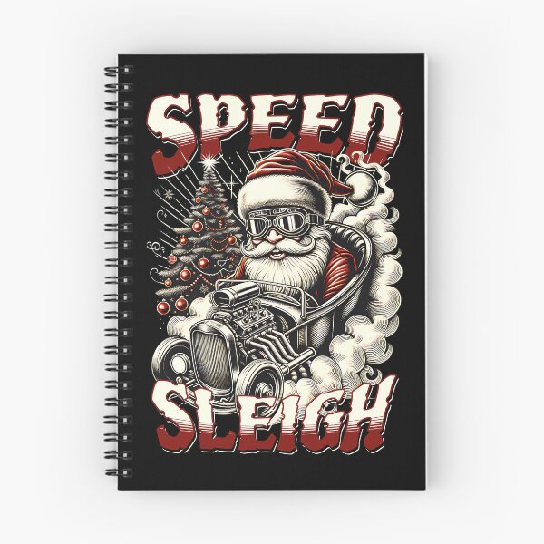 Item preview, Santa Speed Sleigh Hotrod designed and sold by SublimeUnltd.