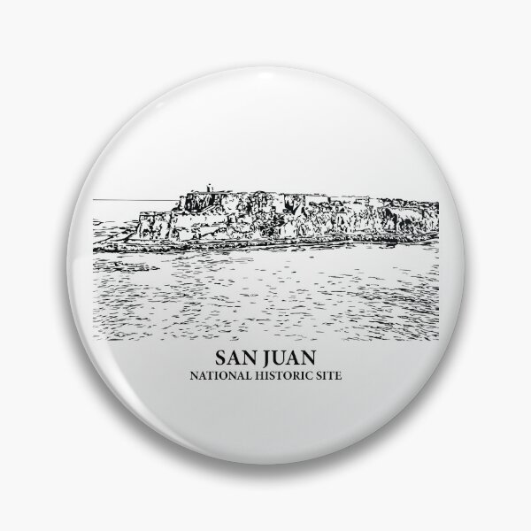 Item preview, San Juan National Historic Site designed and sold by Lakeric Cityscapes.
