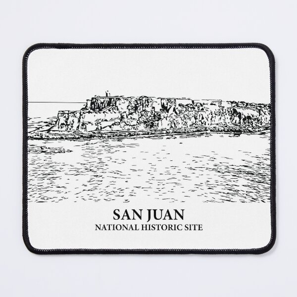 Item preview, San Juan National Historic Site designed and sold by Lakeric Cityscapes.