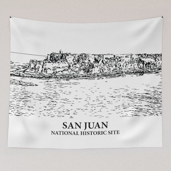 Item preview, San Juan National Historic Site designed and sold by Lakeric Cityscapes.