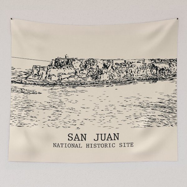 Item preview, San Juan National Historic Site designed and sold by Lakeric Cityscapes.