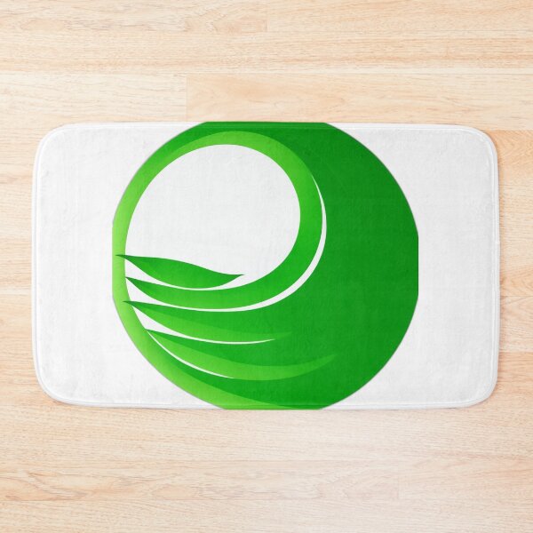 Item preview, Green Leaf Circle Abstract Design designed and sold by cornelliusy.