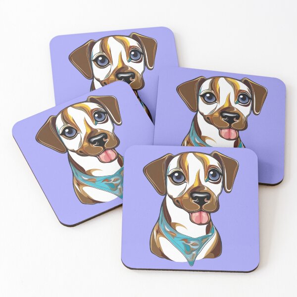 Item preview, Puppy Dog With Bandana designed and sold by Ciervo Primavera.