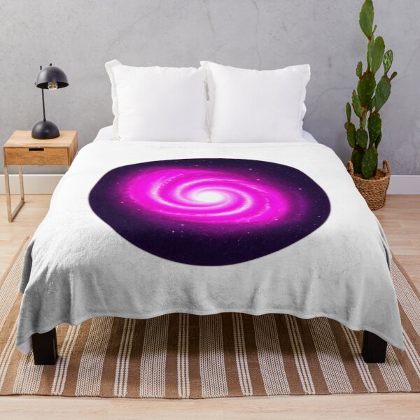Item preview, Pink Galaxy Spiral Nebula Space Art designed and sold by cornelliusy.