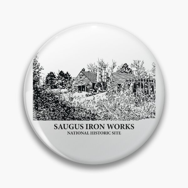 Artikelvorschau, Nationale historische Stätte Saugus Iron Works entworfen und verkauft von Lakeric.