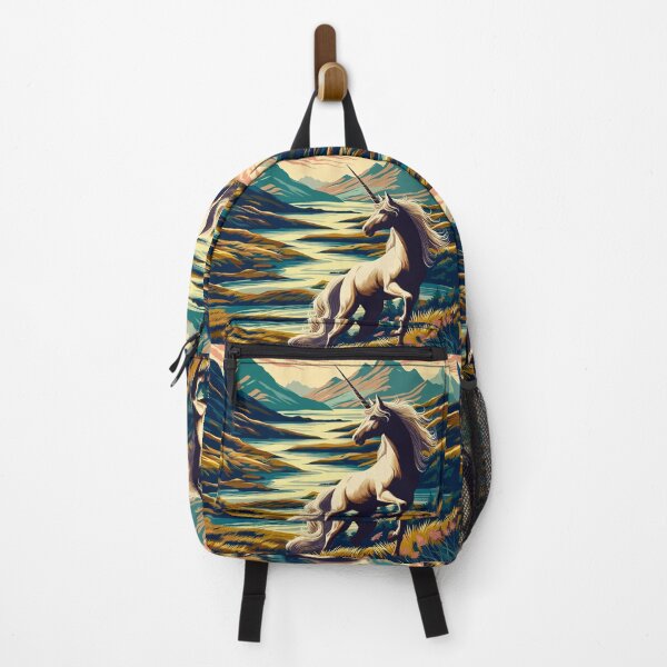 Item preview, Unicorn Among the Alpine Glow designed and sold by Ghost on Toast.