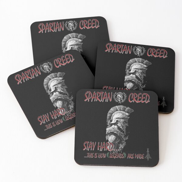 Item preview, SPARTAN CREED: STAY HARD THIS IS HOW LEGENDS ARE MADE designed and sold by MK-GRAPHICS2020.