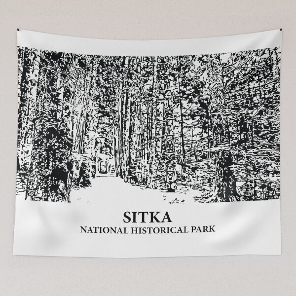 Item preview, Sitka National Historical Park designed and sold by Lakeric Cityscapes.