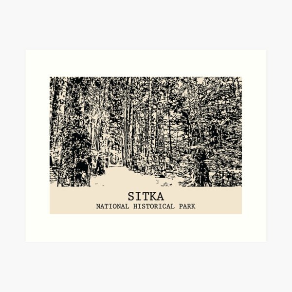 Item preview, Sitka National Historical Park designed and sold by Lakeric.