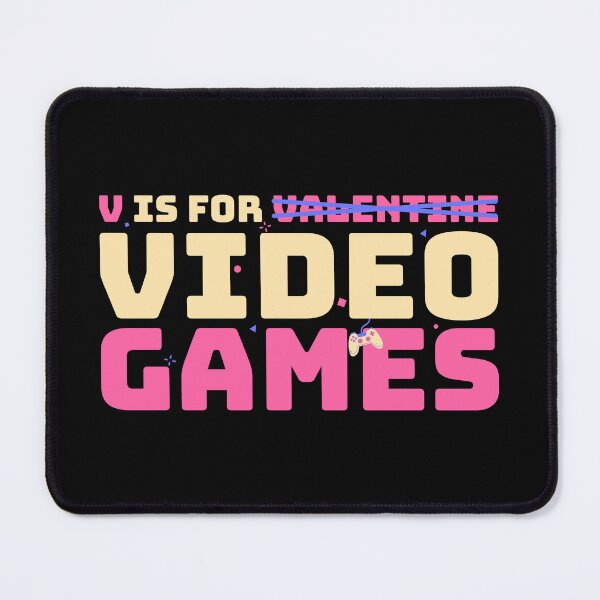 Item preview, V Is For Video Games not Valentine designed and sold by TinysKaden.