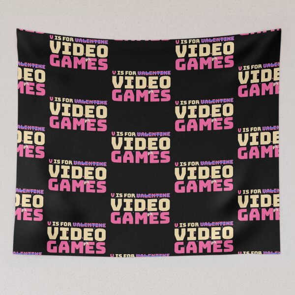 Item preview, V Is For Video Games not Valentine designed and sold by TinysKaden.