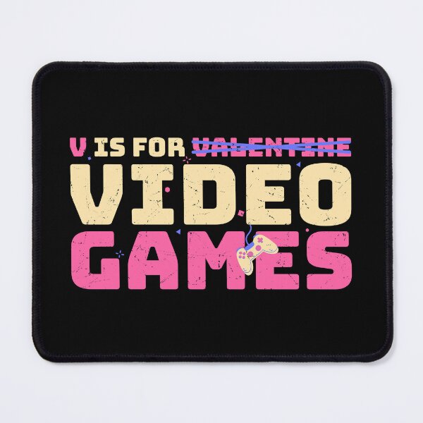 Item preview, V Is For Video Games not Valentine designed and sold by TinysKaden.