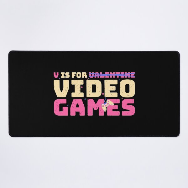 Item preview, V Is For Video Games not Valentine designed and sold by TinysKaden.