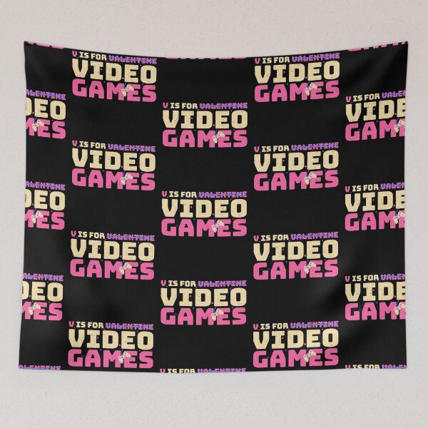 Item preview, V Is For Video Games not Valentine designed and sold by TinysKaden.