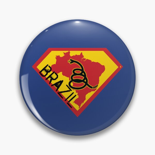 Item preview, BRAZIL Spell Out - Freedom Is The Superpower - Modern Gadsden Snake Flag - Dont Tread On Me SUPERHERO design designed and sold by pelagio.
