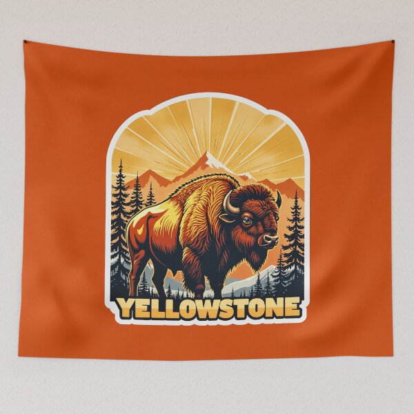 Item preview, Bison In Yellowstone National Park designed and sold by TheArtOfPat.