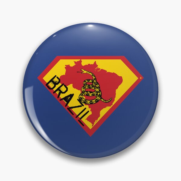 Item preview,  BRAZIL Spell Out - Freedom Is The Superpower -  Gadsden Snake Flag - Dont Tread On Me SUPERHERO design designed and sold by pelagio.