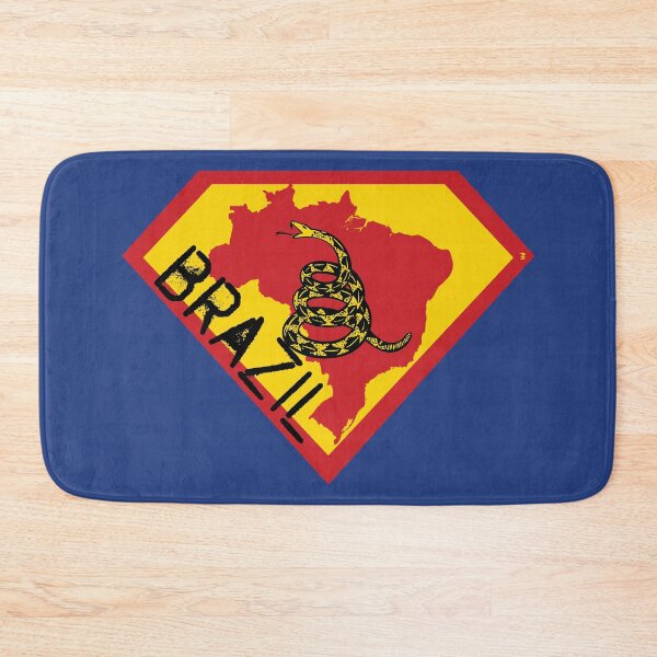 Item preview,  BRAZIL Spell Out - Freedom Is The Superpower -  Gadsden Snake Flag - Dont Tread On Me SUPERHERO design designed and sold by pelagio.
