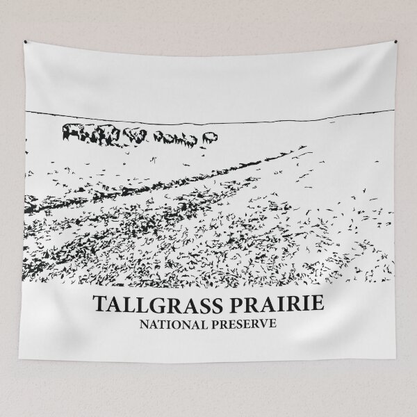 Item preview, Tallgrass Prairie National Preserve designed and sold by Lakeric Cityscapes.