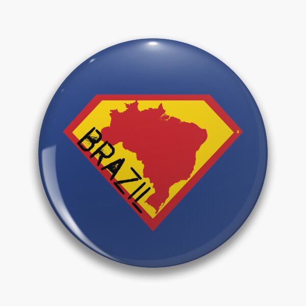 Item preview, BRAZIL Spell Out - Freedom Is The Superpower -  SUPERHERO design designed and sold by pelagio.