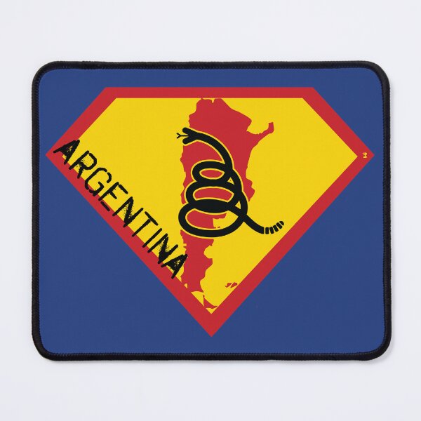 Item preview, ARGENTINA Spell Out - Freedom Is The Superpower - Modern Gadsden Snake Flag - Dont Tread On Me SUPERHERO design designed and sold by pelagio.