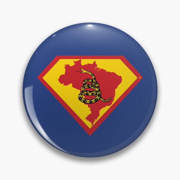 Item preview, BRAZIL - Freedom Is The Superpower - Gadsden Snake Flag - Dont Tread On Me SUPERHERO design designed and sold by pelagio.