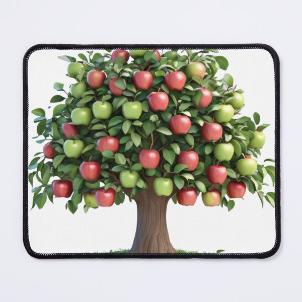 Item preview, Apple Tree with Red and Green Apples Fruit Art designed and sold by Robert Lucio.