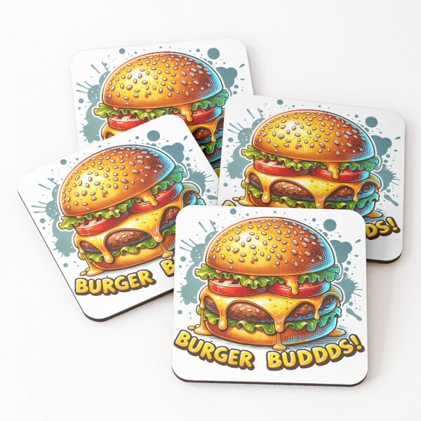 Item preview, Burger Squad : BURGER BUDDDS! IV designed and sold by Eksama Design.
