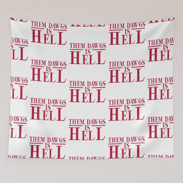 Item preview, them dawgs is hell designed and sold by TinysKaden.