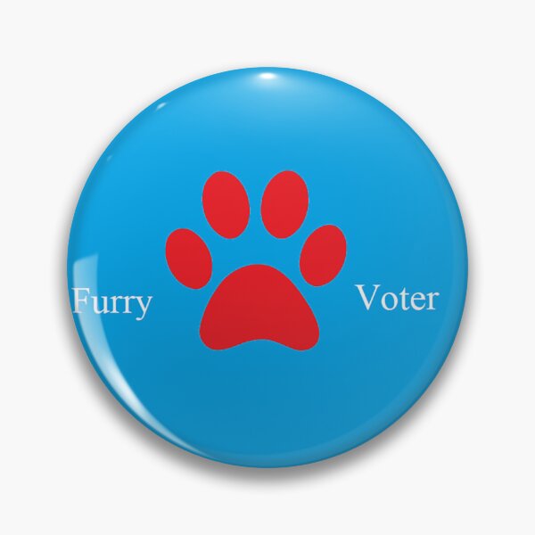 Item preview, Furry Voter designed and sold by RMCGiftShop.