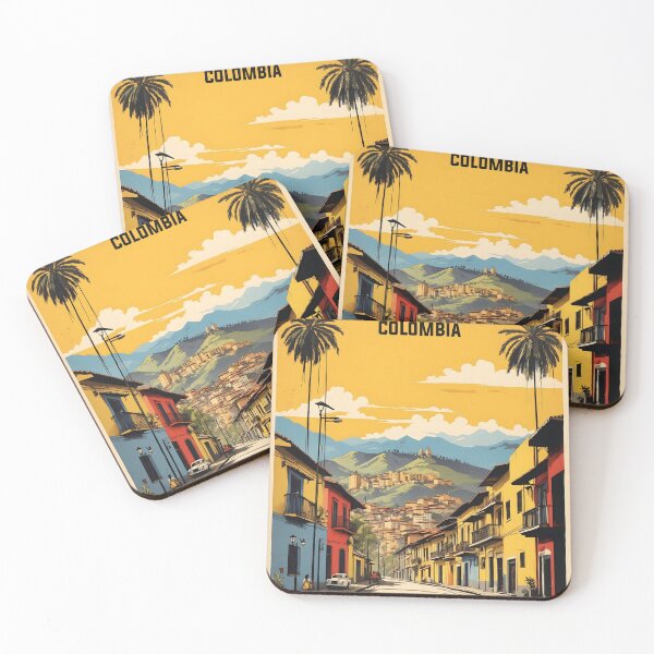 Item preview, Envigado Colombia Retro Vintage Poster Tourism  designed and sold by TravelersGems.