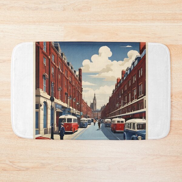 Item preview, Leeds United Kingdom Vintage Travel Tourism  designed and sold by TravelersGems.