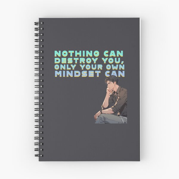 Item preview, nothing can destroy you, only your own mindset can. positive thinking. designed and sold by La Loca.