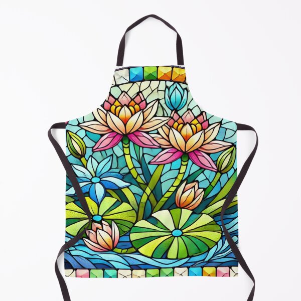 Item preview, Stained Glass Water Lily designed and sold by Porosenok.