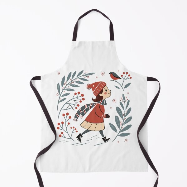 Item preview, Christmas Cutie | Cartoon Holiday Art designed and sold by manu-flor.