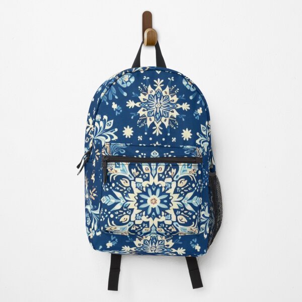 Item preview, Elegant Winter Snowflake Pattern designed and sold by LyssasMindArt.