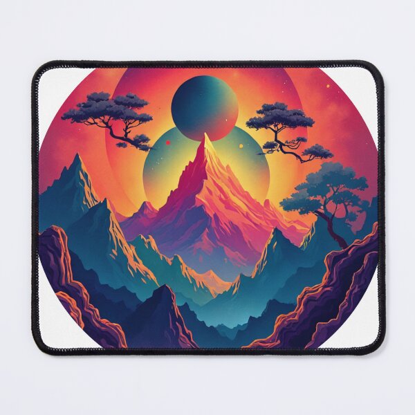 Item preview, Colorful hill designed and sold by 171factory.