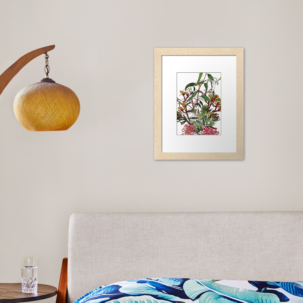 Item preview, Framed Art Print designed and sold by blueidesign.