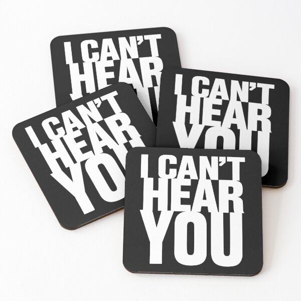 Item preview, Funny saying I can`t hear you SARCASM designed and sold by My Kozy Shoppe.