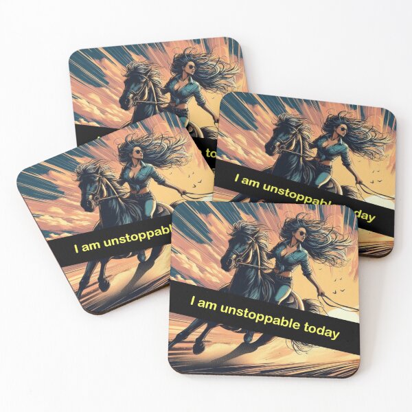 Item preview, I am unstoppable today. designed and sold by FluidArtByLK.