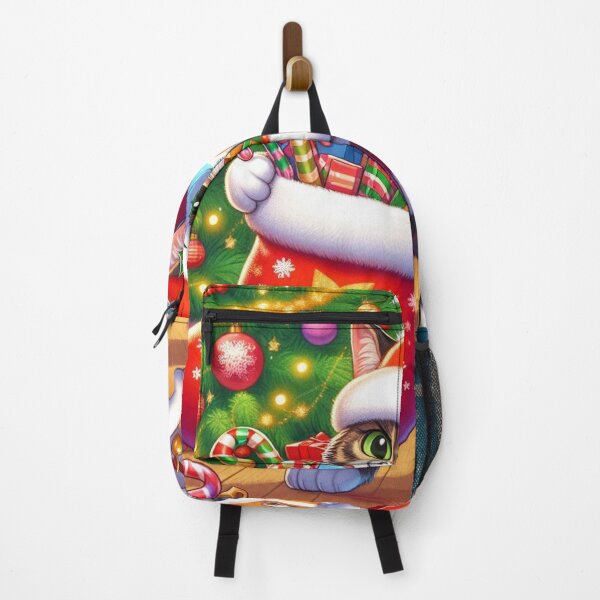 Item preview, Funny Holiday Scene: Cat Steals, Dog Defends! designed and sold by zooti.