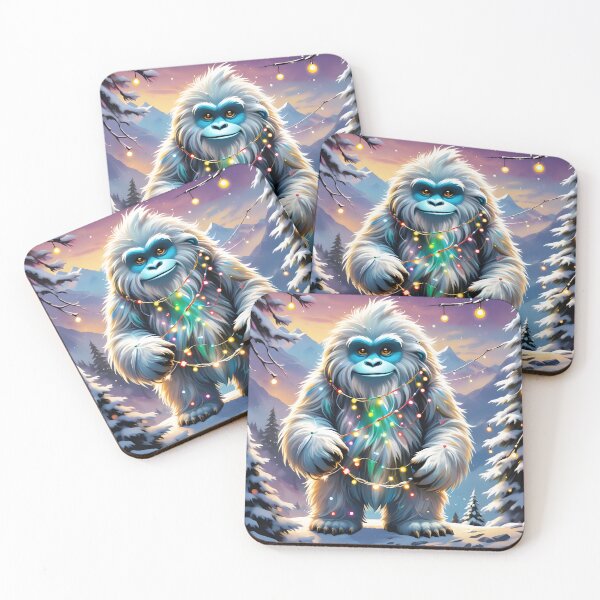 Item preview, Deck the Yeti  designed and sold by ACuriousshoppe.