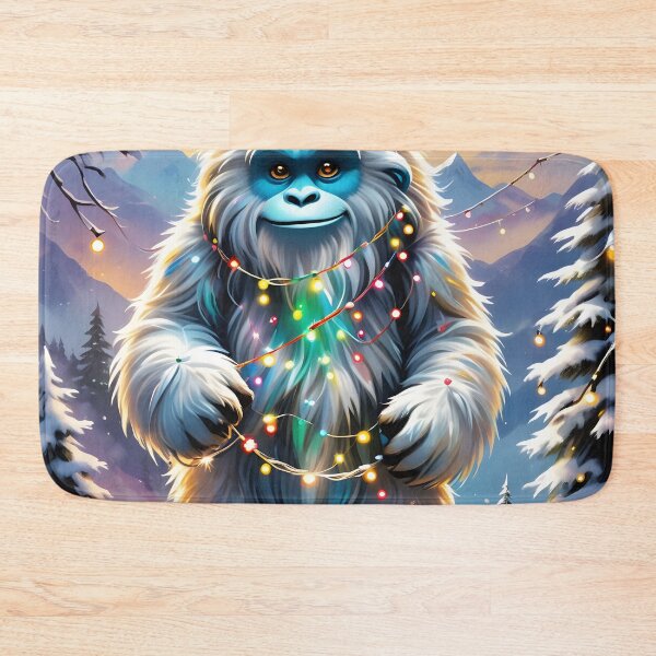 Item preview, Deck the Yeti  designed and sold by ACuriousshoppe.
