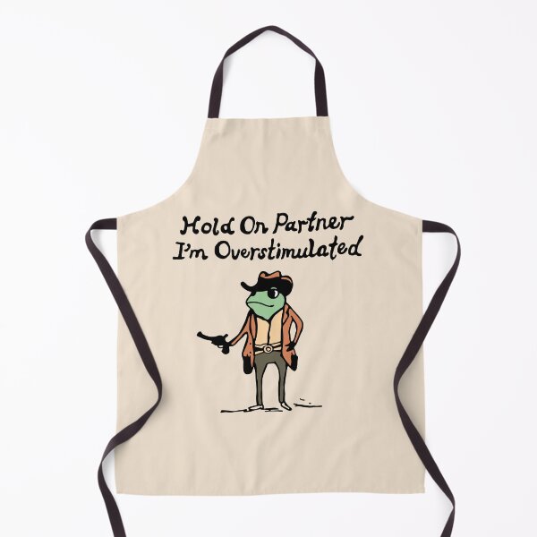 Item preview, Funny Wife Valentines Girlfriend Sarcastic Couple Hold on Partner I'm Overstimulated designed and sold by FociCreate.