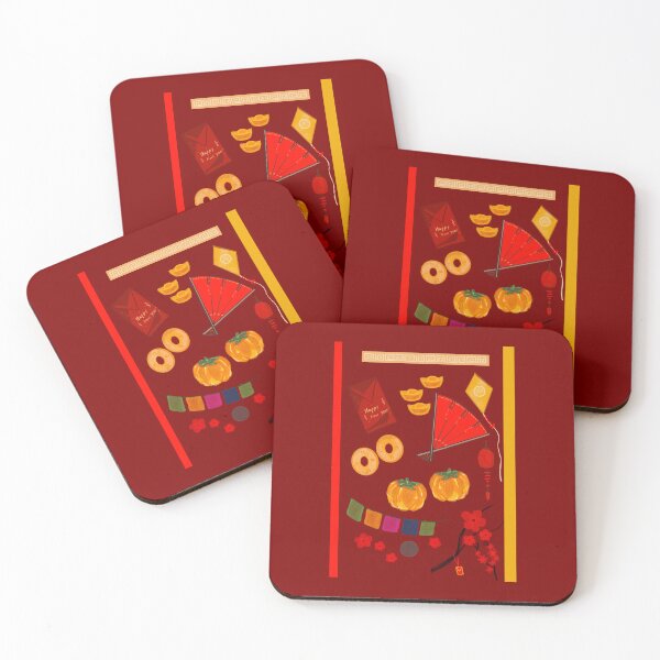 Item preview, Chinese new year cute digital sticker design  designed and sold by tenkenryujin.