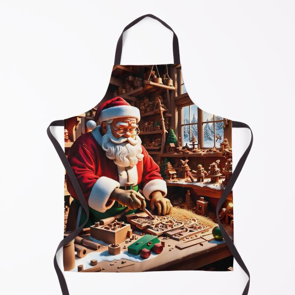 Item preview, Jolly Saint Nick's Workshop designed and sold by ACuriousshoppe.