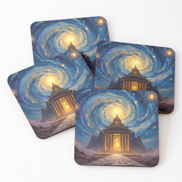 Item preview, Bitcoin Aurora The Northern Glow of Crypto designed and sold by RadDeck.